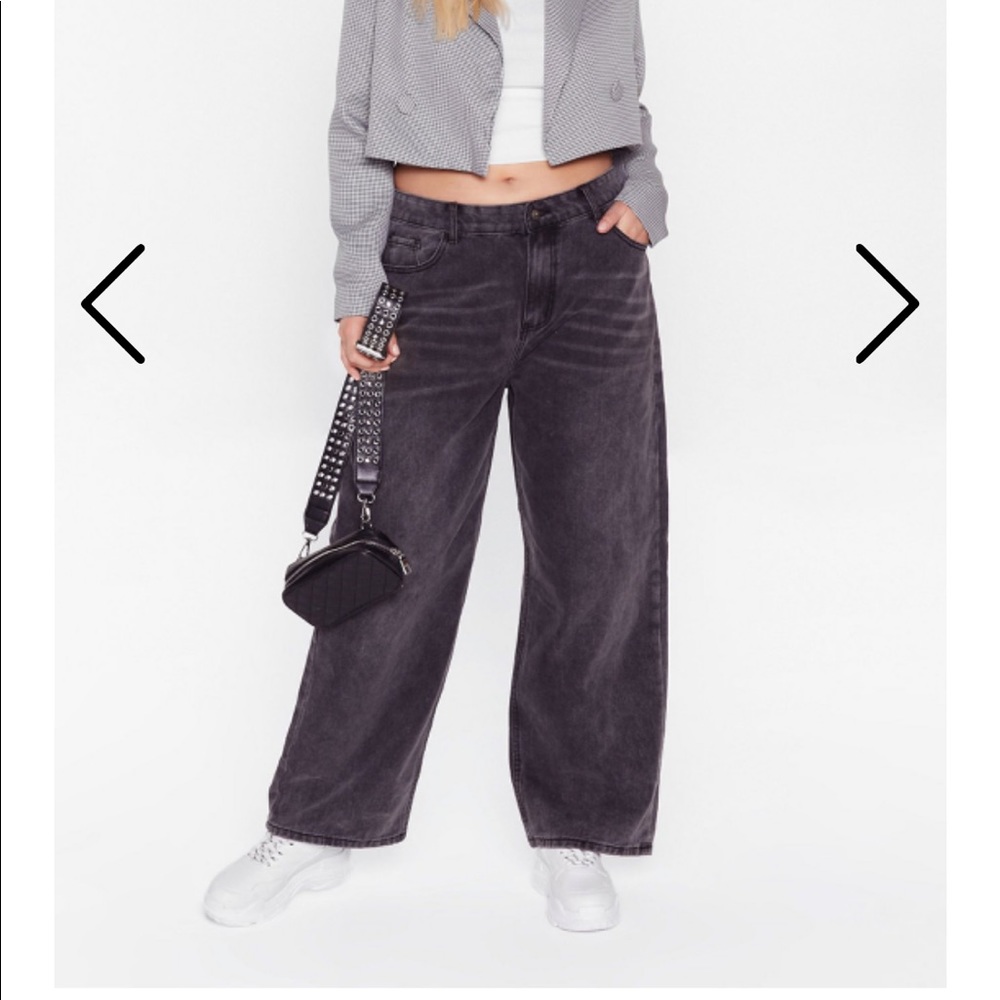 Baggy Straight Leg Jeans